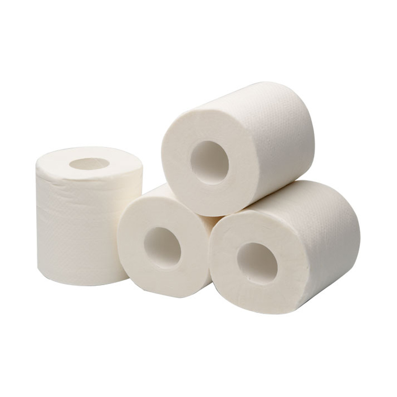 Wood Pulp Rolling Paper Tissue Strong Water Absorption Toilet Paper