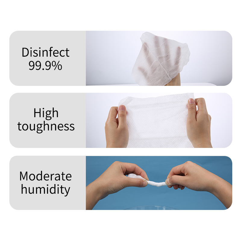 Portable Disposable Antibacterial Disinfectant Wipes