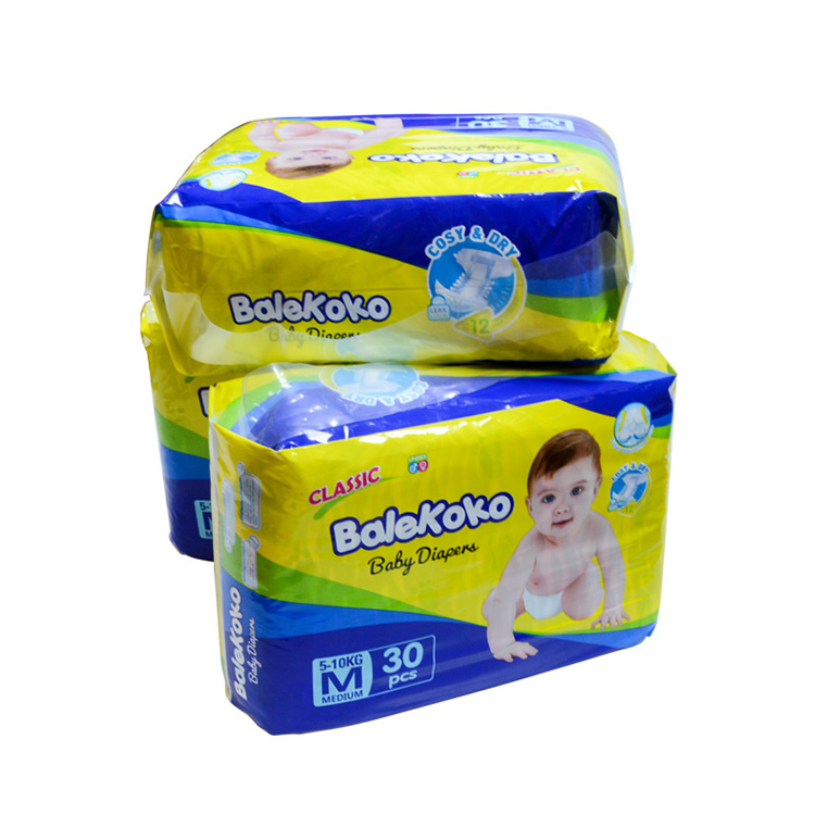 Lightweight Water Absorbent Diapers