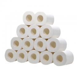 Wood Pulp Rolling Paper Tissue Strong Water Absorption Toilet Paper